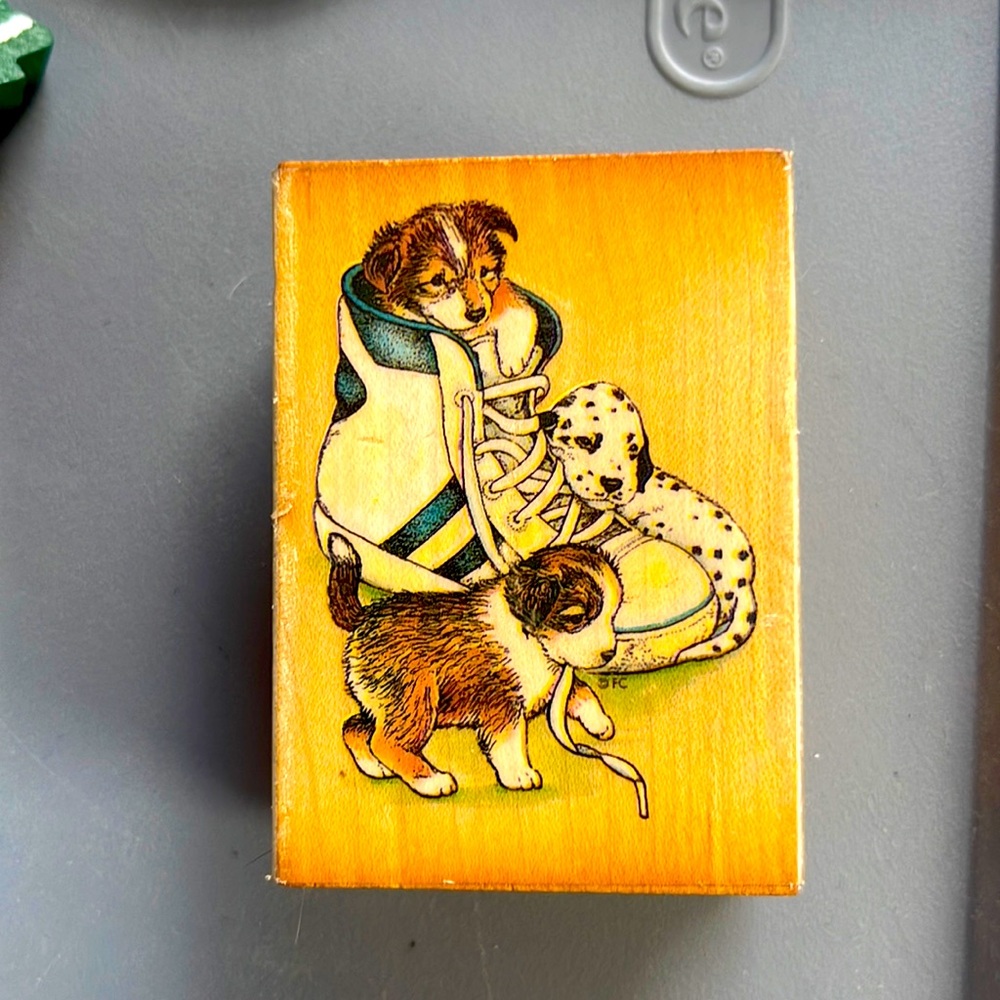 1993 Sneaker Pups Stamp